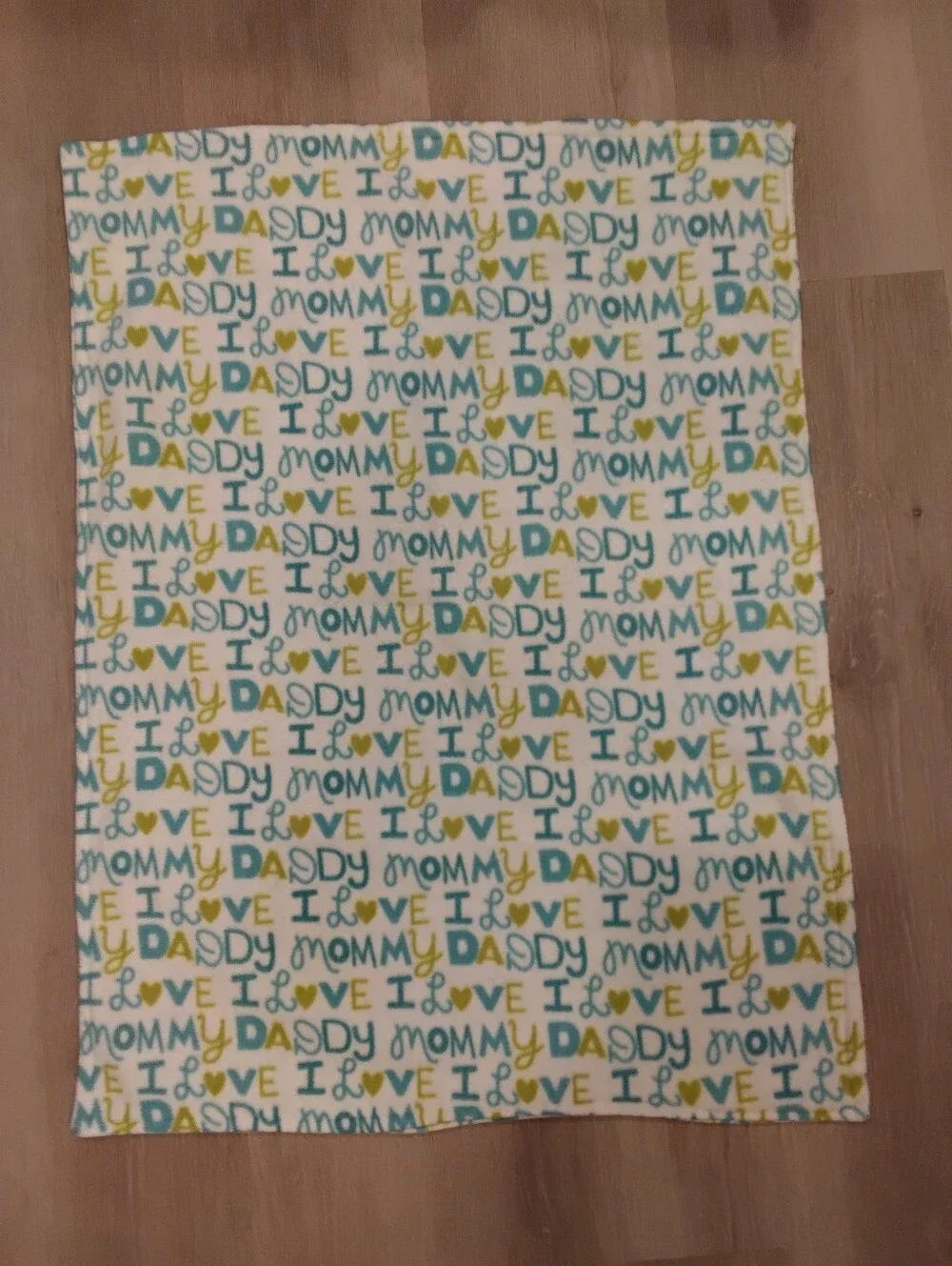 Set Of 3 Handmade Fleese Dog Blankets For A Small Dog - Approx. 34